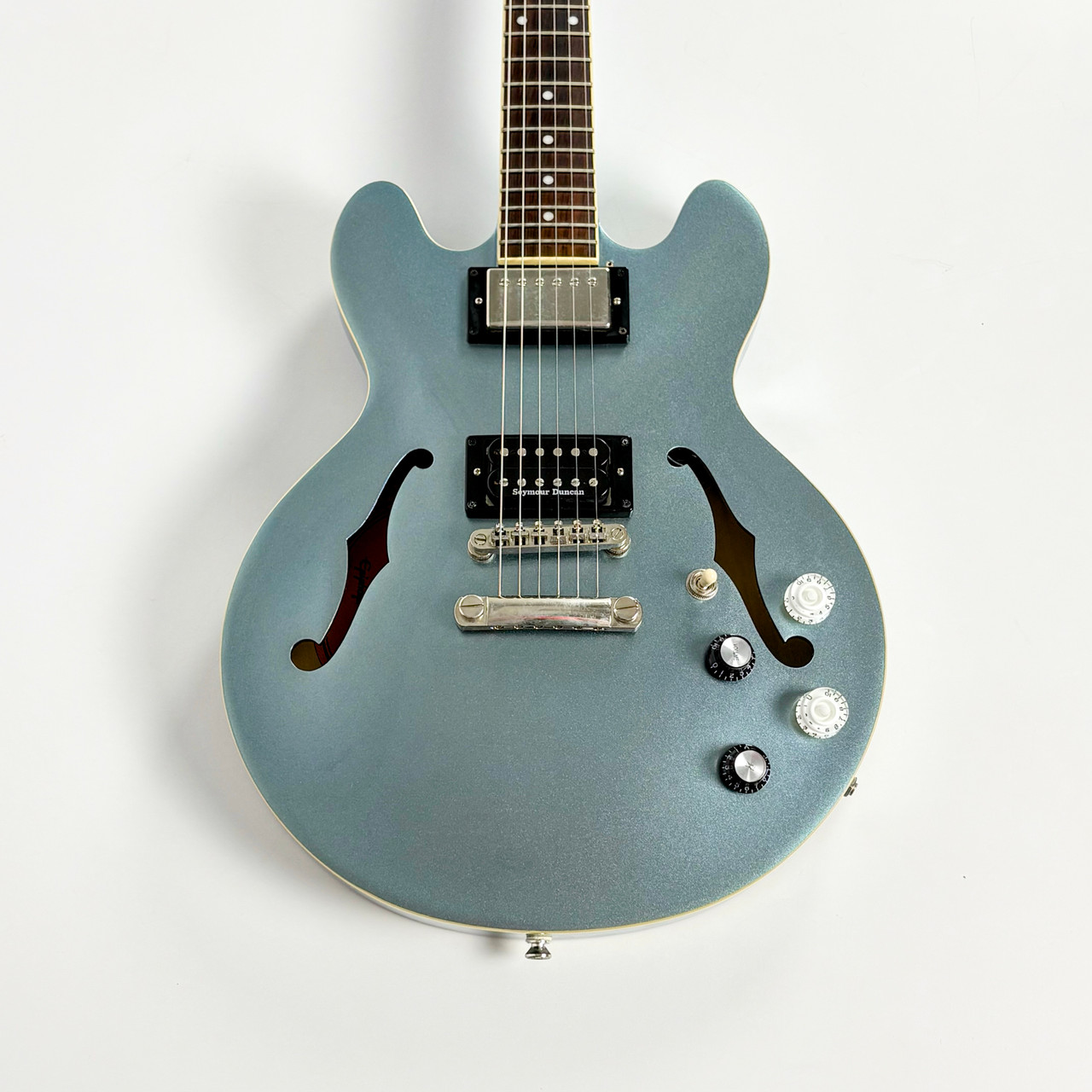Used Epiphone ES 339 Semi-Hollow Electric Guitar Pelham Blue 6-String