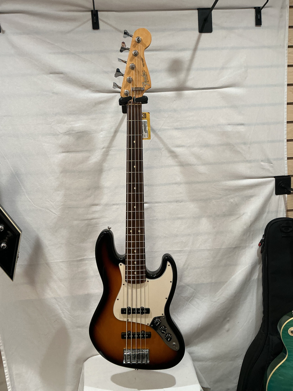 Used Fender FENDER MIM STANDARD JAZZ V J Type Bass Guitar Sunburst