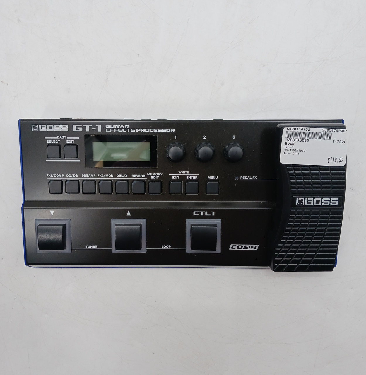 Used Boss GT-1 Floorboard Effect
