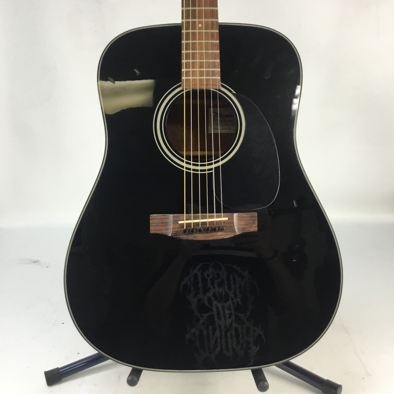 takamine Gシリーズ（ジャンク） Used Takamine G SERIES Laminate Top Acoustic Guitar Black