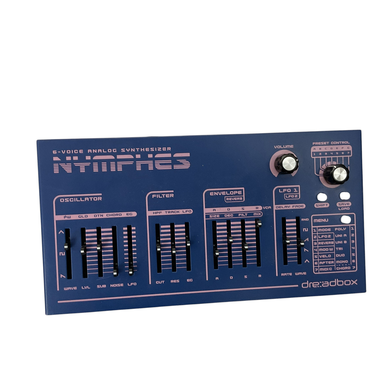 Used DREADBOX NYMPHES Compact Synthesizer Compact