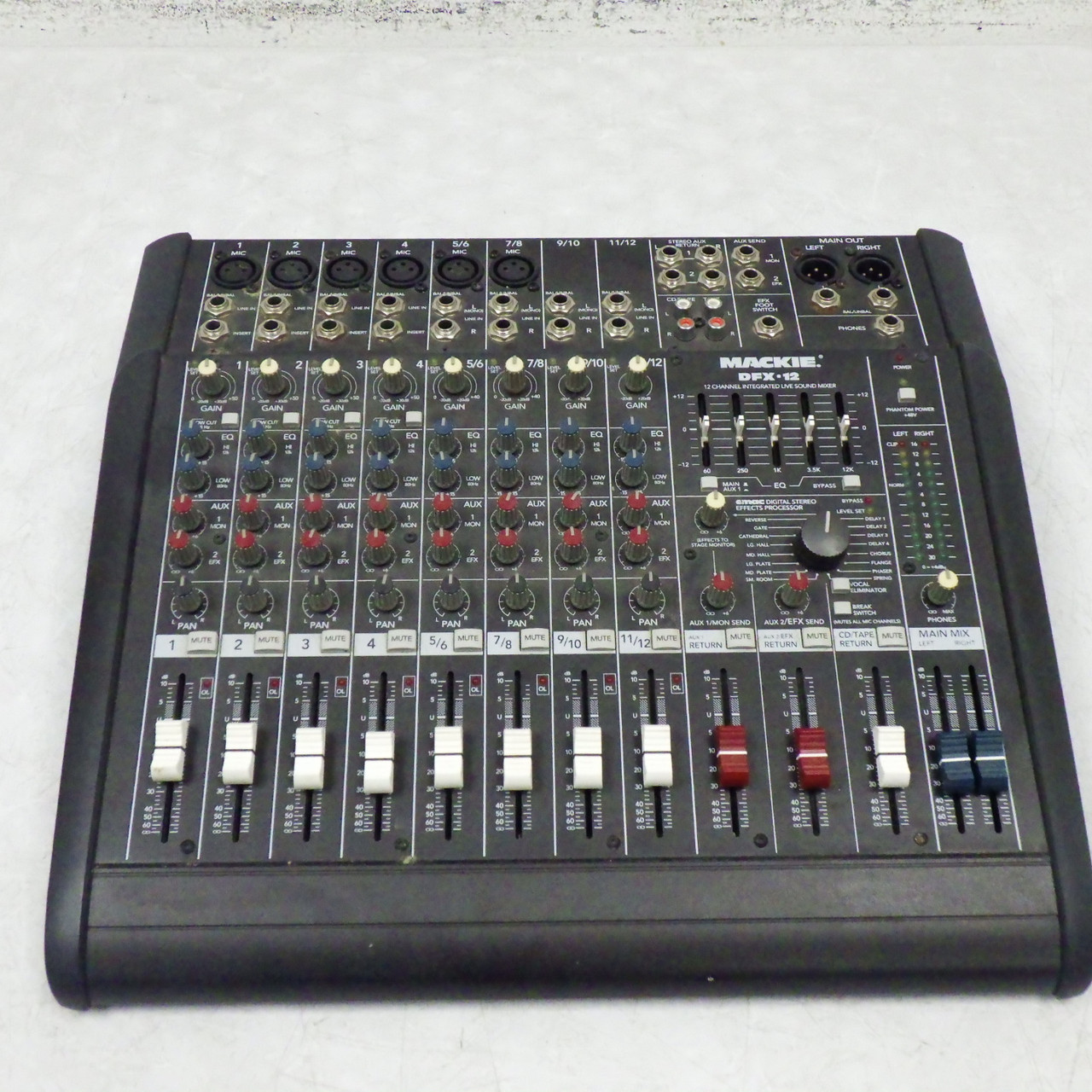 MACKIE DFX12 MIXER アナログミキサー Mackie Mixer DFX-12 0 Sound with DFX | DFX12 - ** Console Mixing