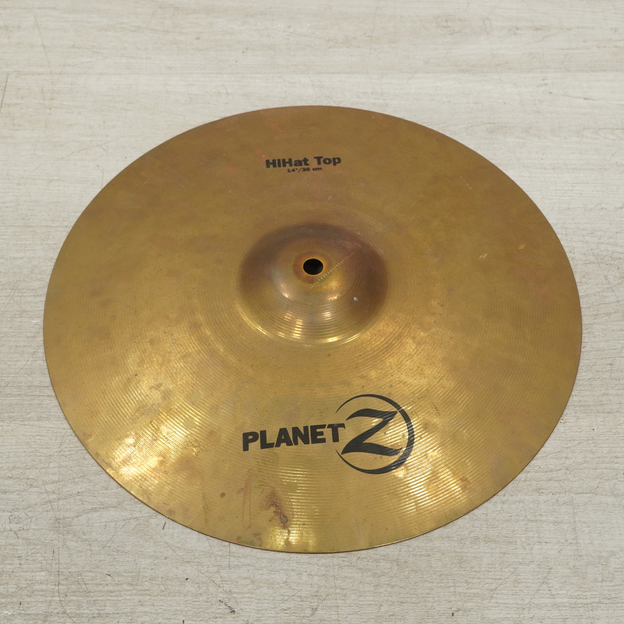 Used Zildjian Planet Z Top Hi Hat Cymbal 14 - Inch