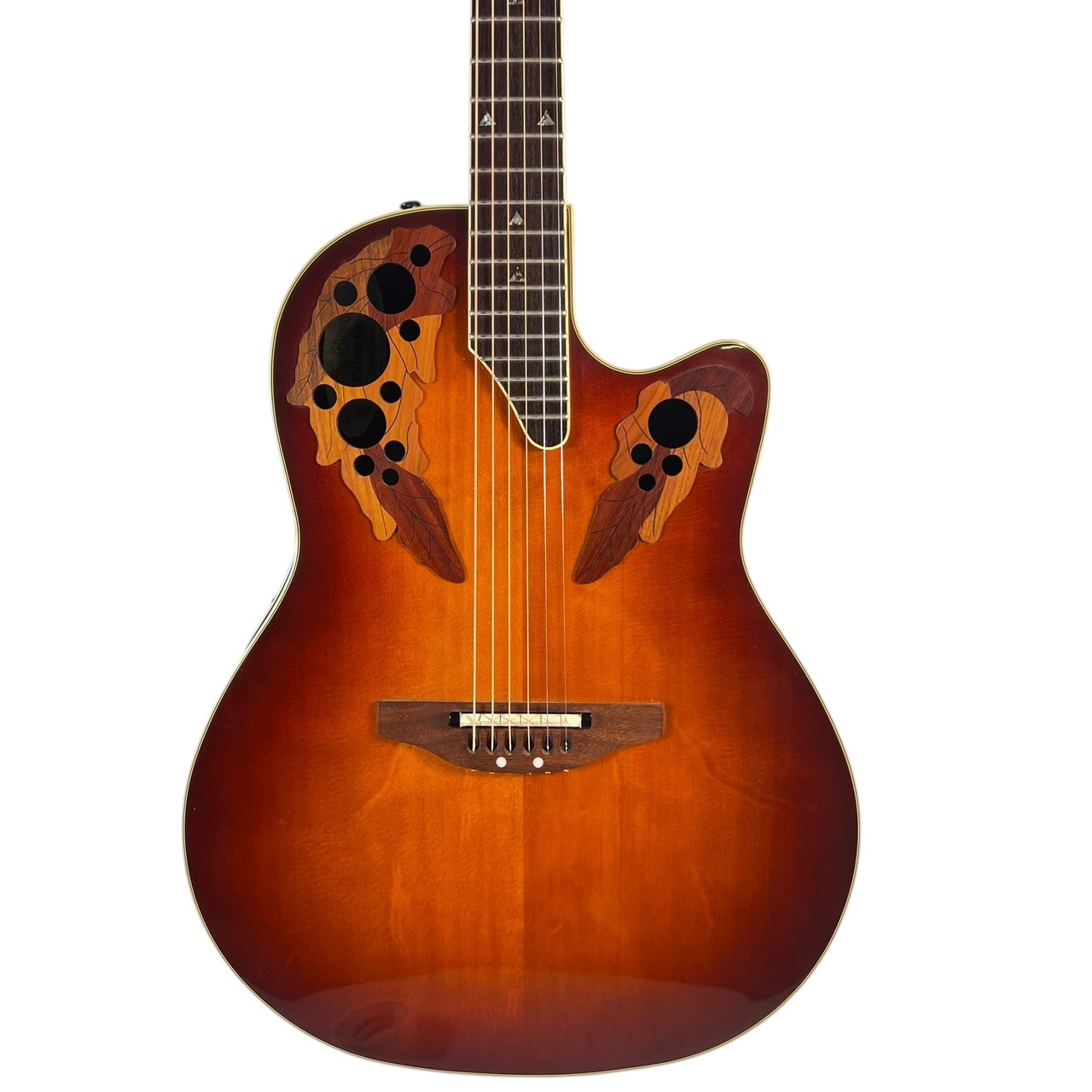 Used Ovation CELEBRITY CSE44 Laminate Top Acoustic Guitar Sunburst