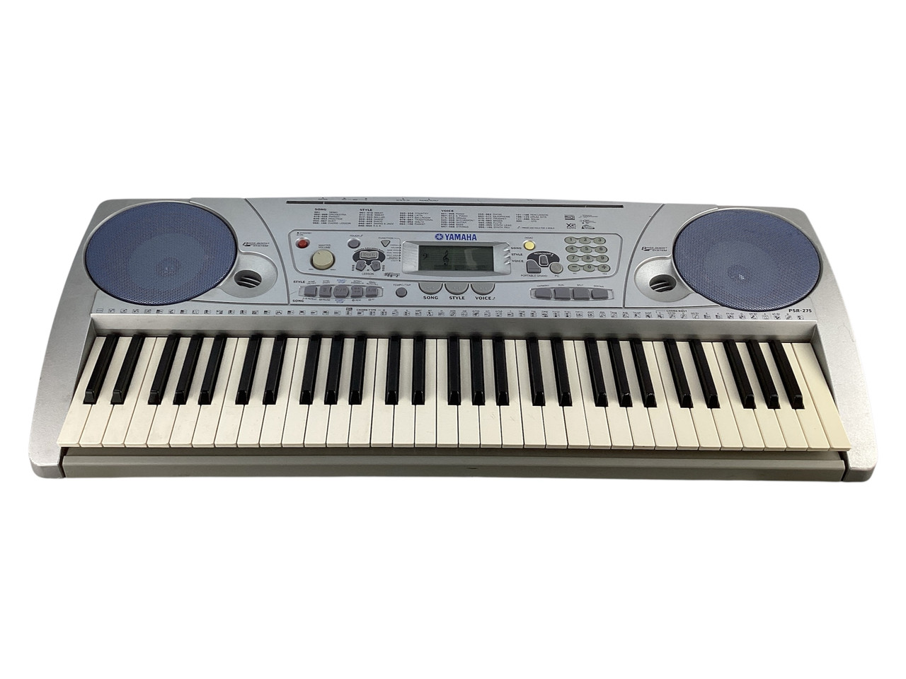 Used Yamaha PSR-275 KEYBOARD W/AC 61-Key Keyboard 61-Key