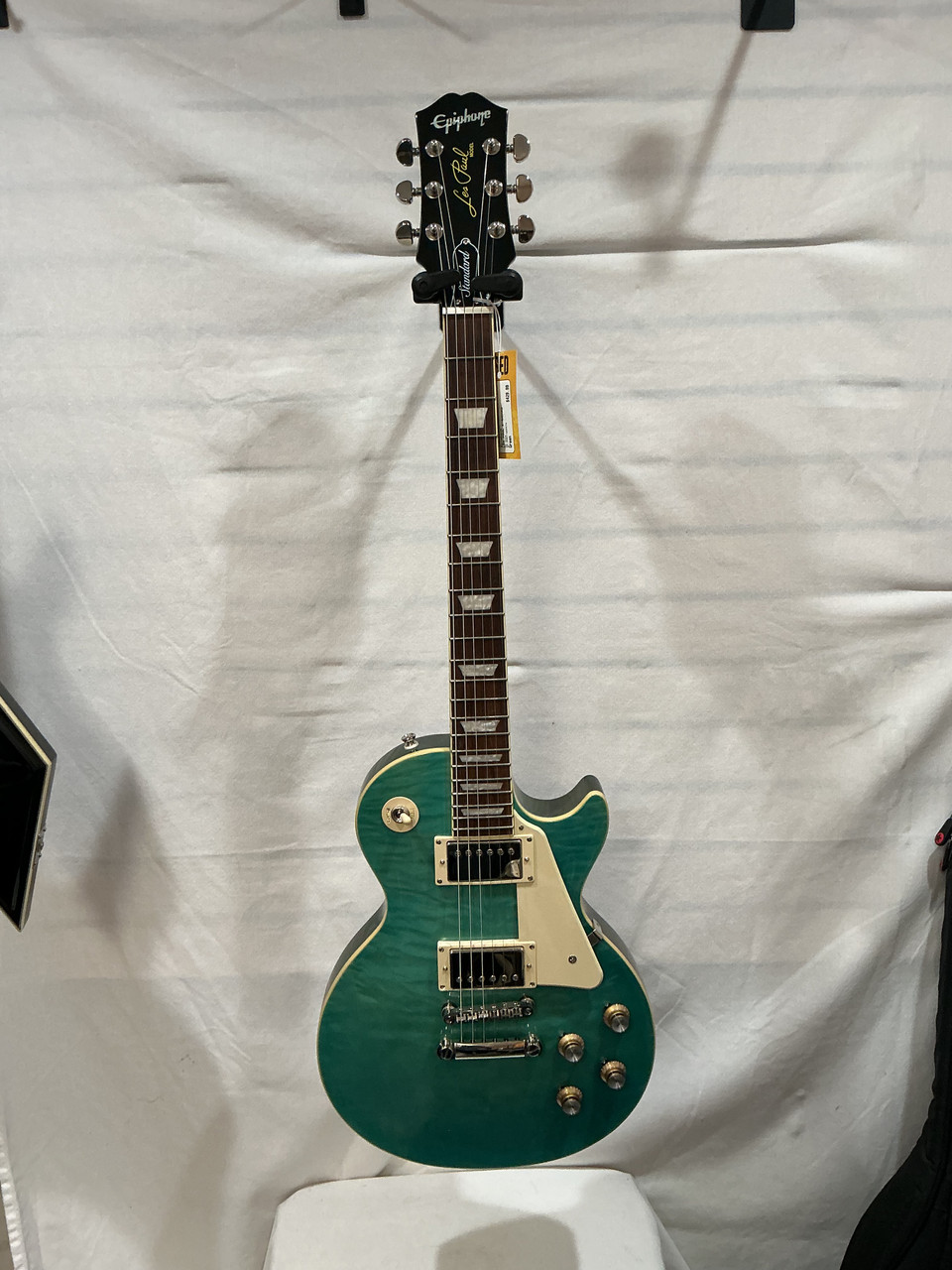 超希少 美品 Epiphone Les Paul Standard Green Used Epiphone LES PAUL STANDARD LP Type Electric Guitar Green 6-String