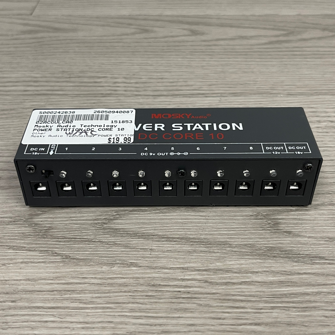 Used Mosky Audio Technology POWER STATION DC CORE 10 Pedal Power