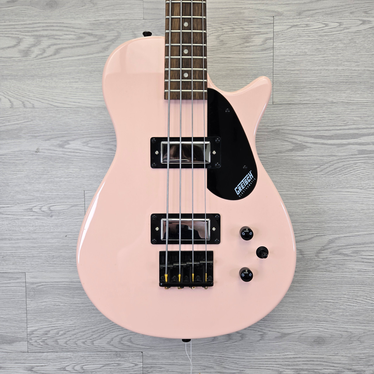 Used Gretsch G2220 ELECTROMATIC JUNIOR JET II Bass Guitar Pink 4