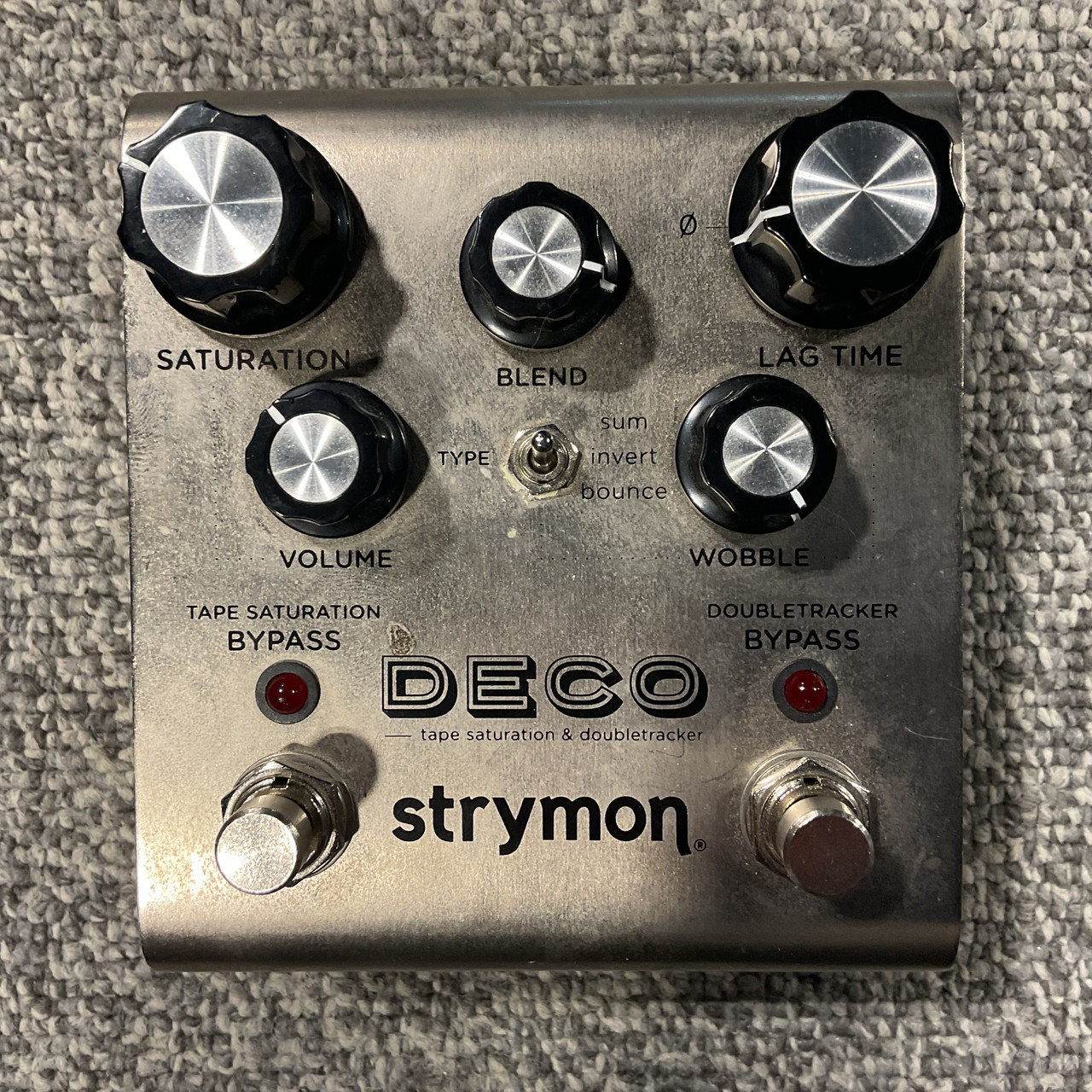 Used STRYMON DECO TAPE SATURATION AND DOUBLETRACKER Guitar Pedal