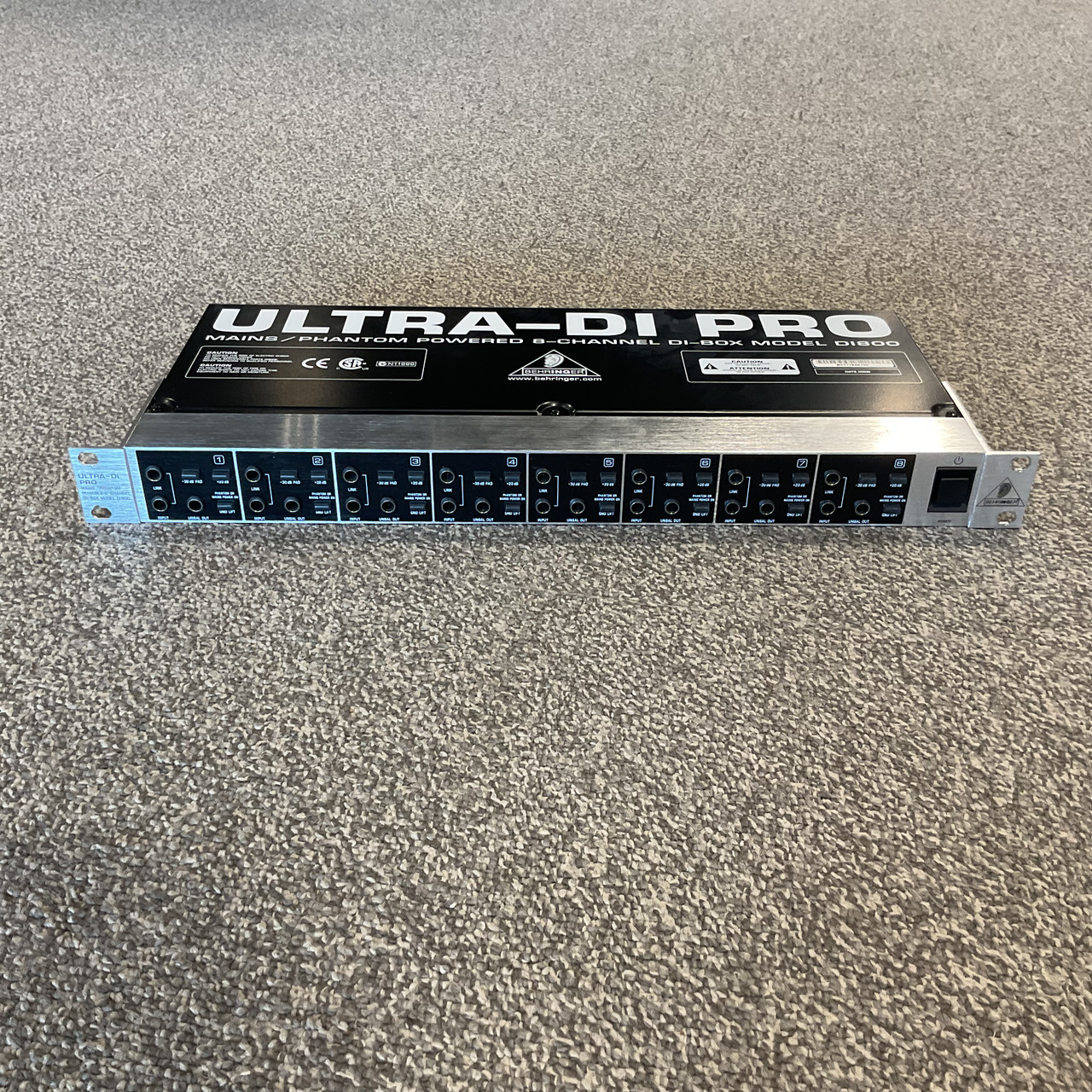 【中古】 べリンガー ダイレクトボックス ULTRA-DI PRO DI800 Used BEHRINGER DI800 ULTRA DI PRO