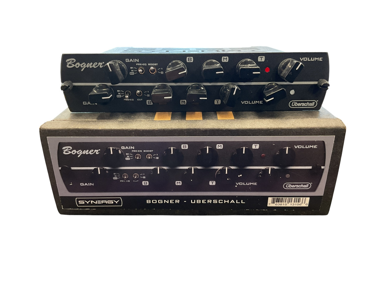 Used SYNERGY BOGNER UBERSCHALL Solid State Rackmount Amplifier Head