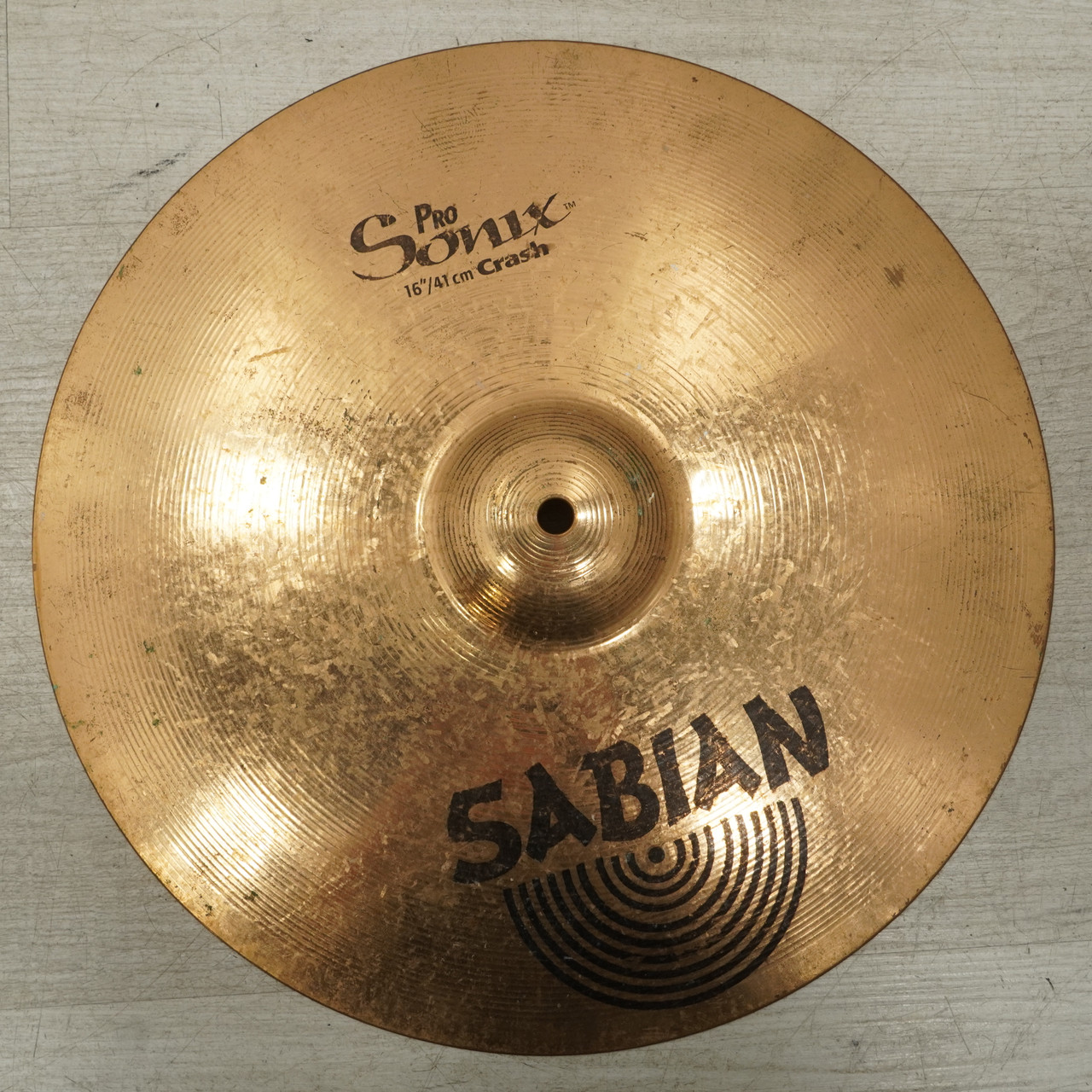 Used Sabian Pro Sonix Crash Cymbal 16 - Inch