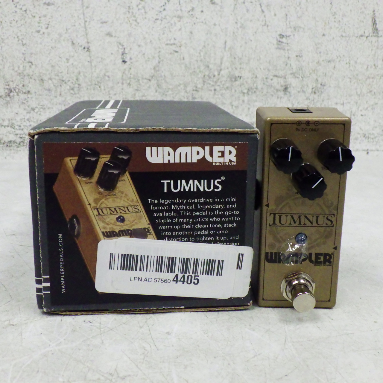 Used Wampler TUMNUS Guitar Effects Pedal