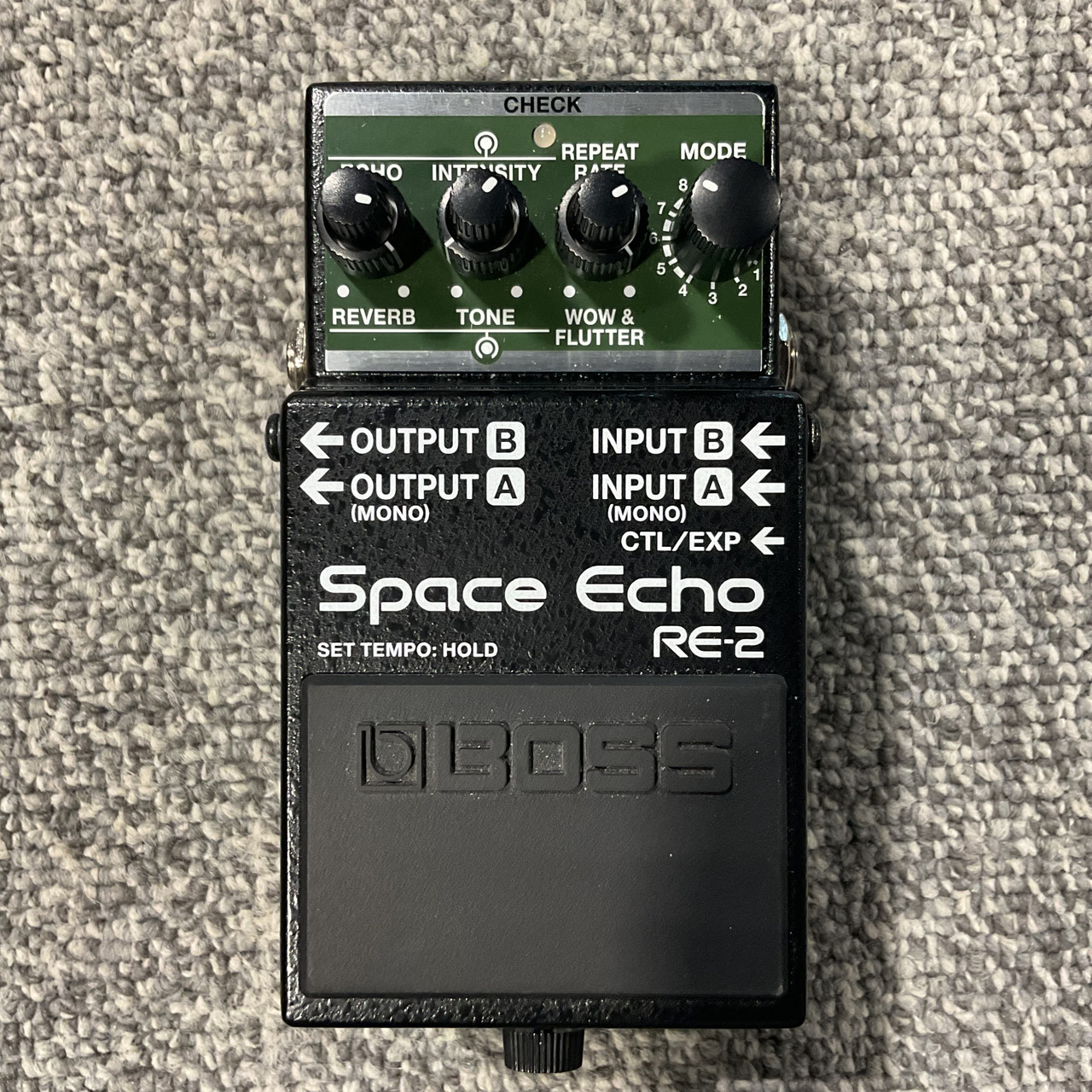Used BOSS RE-2 SPACE ECHO Guitar Pedal