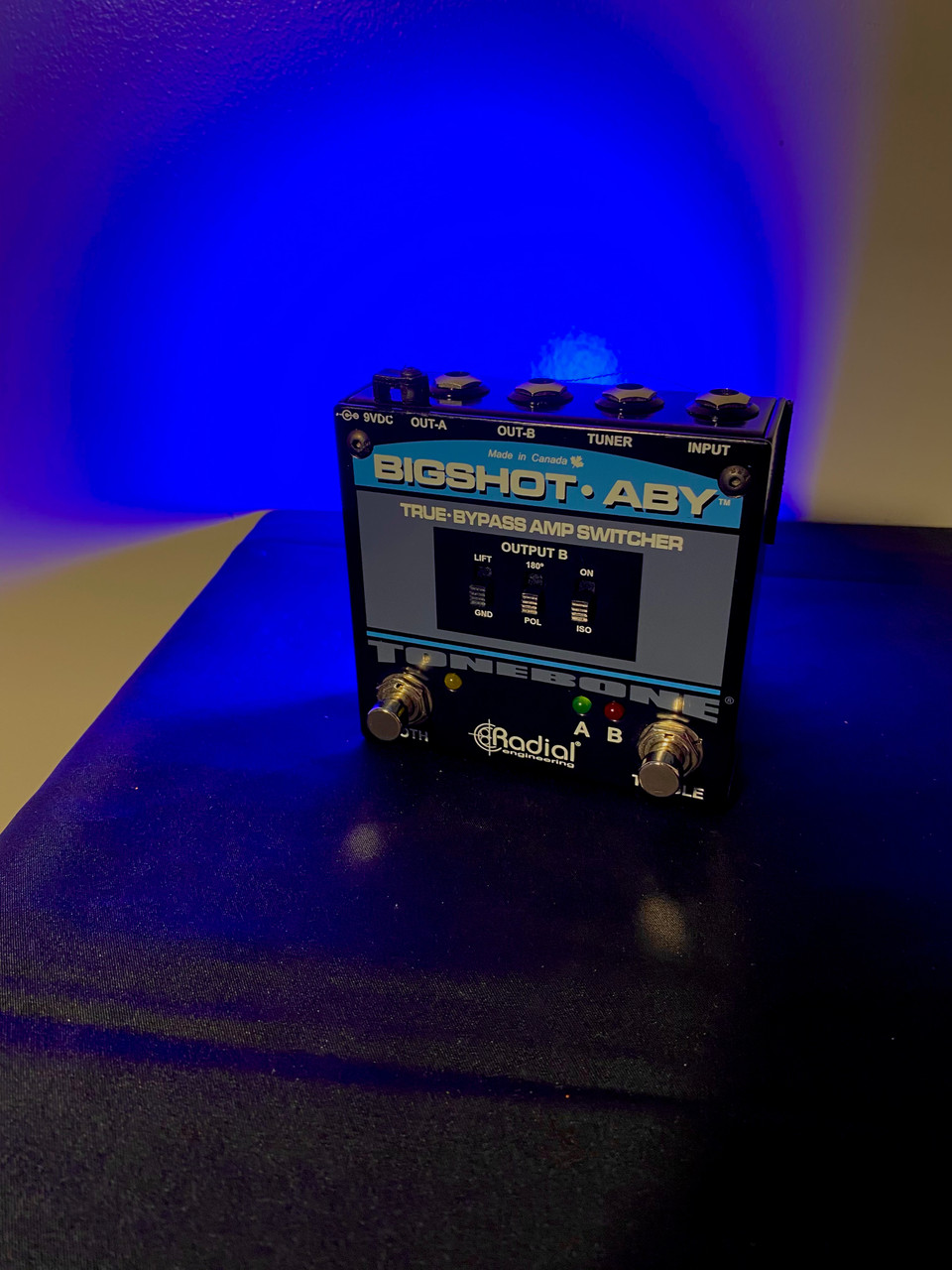 Used Radial BIGSHOT ABY AMP SWITCHER Switch Pedal