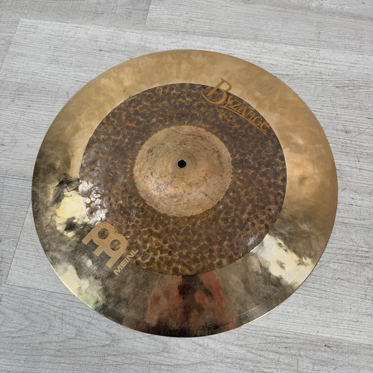 Used Meinl Cymbals Byzance Dual Crash Cymbal - 18-inch