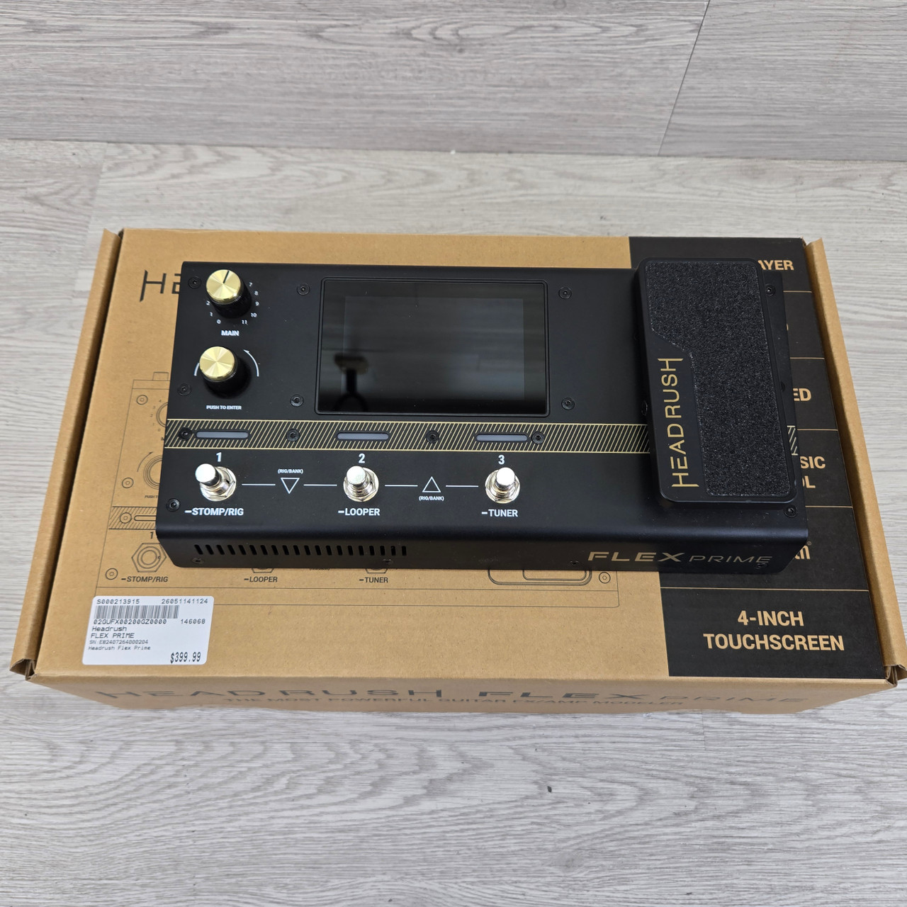 Used Headrush FLEX PRIME Multi-FX Pedal