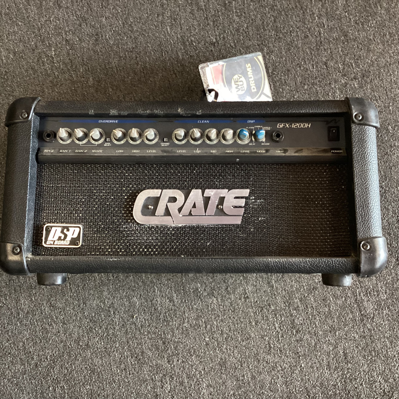 Used Crate GX-1200H Solid State Guitar Head