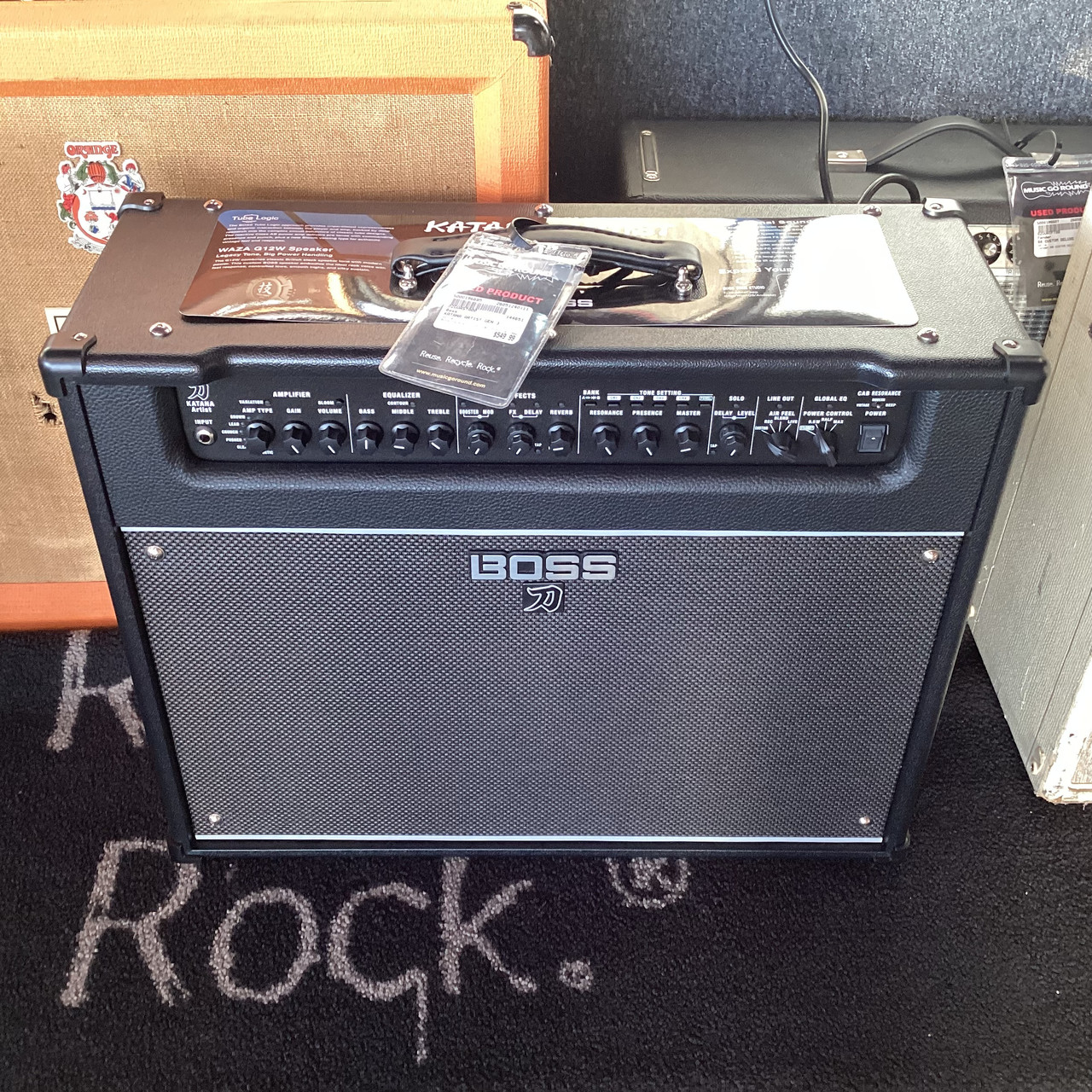 Used Boss KATANA ARTIST GEN 3 1 x 12 Solid State Amplifier 1 x 12