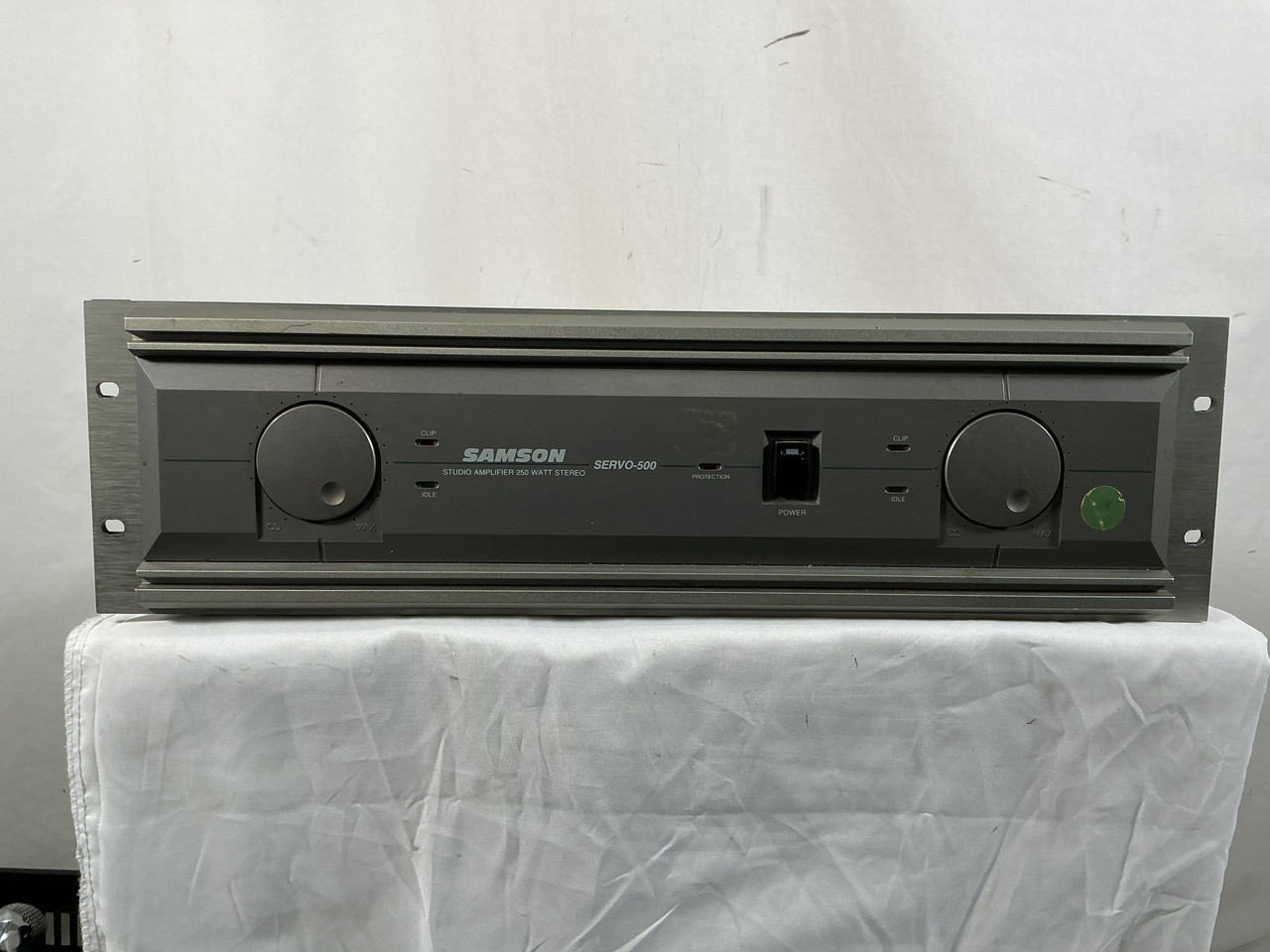 Used Samson SERVO 500 POWER AMP Power Amplifier