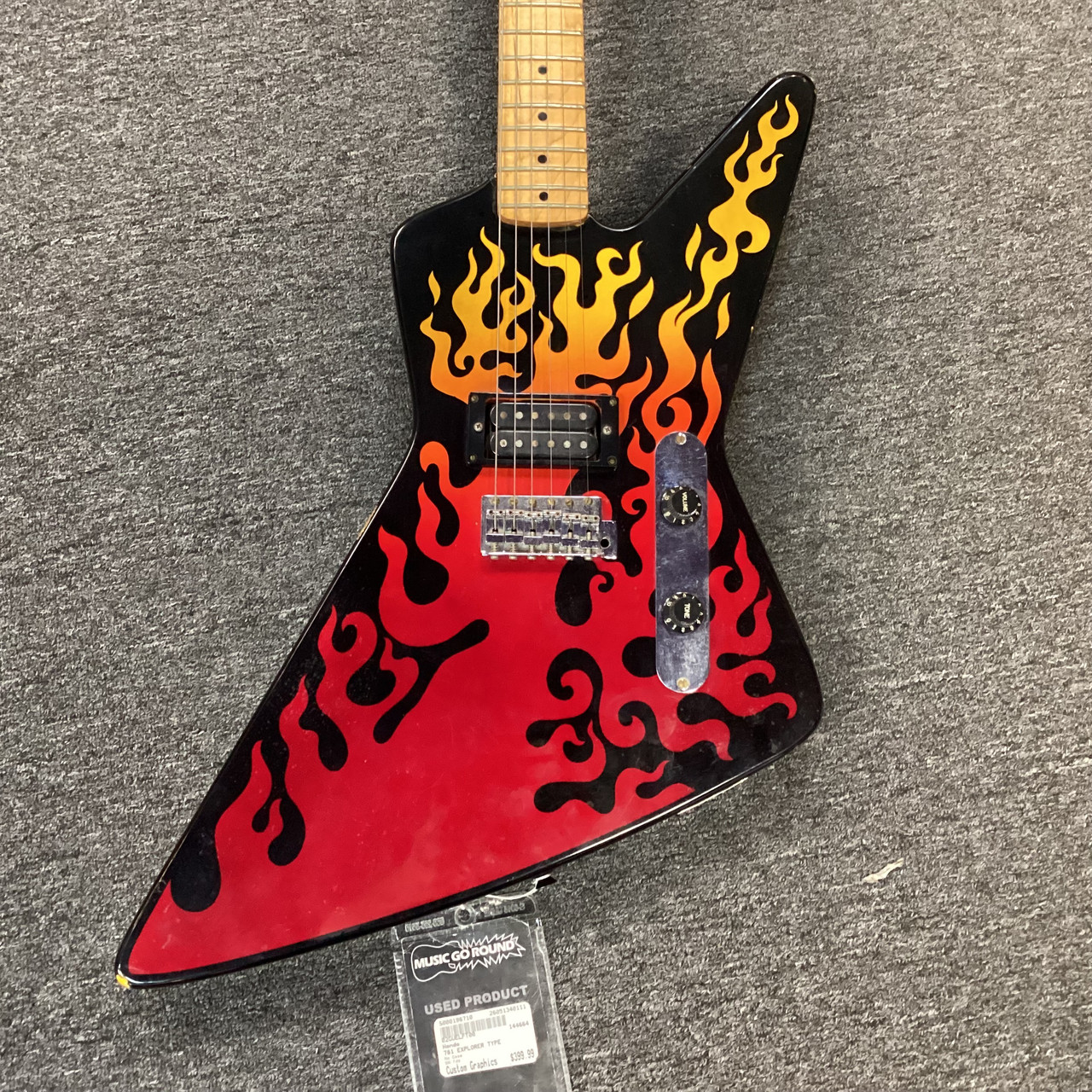 hondo ギター エレキギター Used Hondo 781 EXPLORER TYPE Pointy Electric Guitar Custom