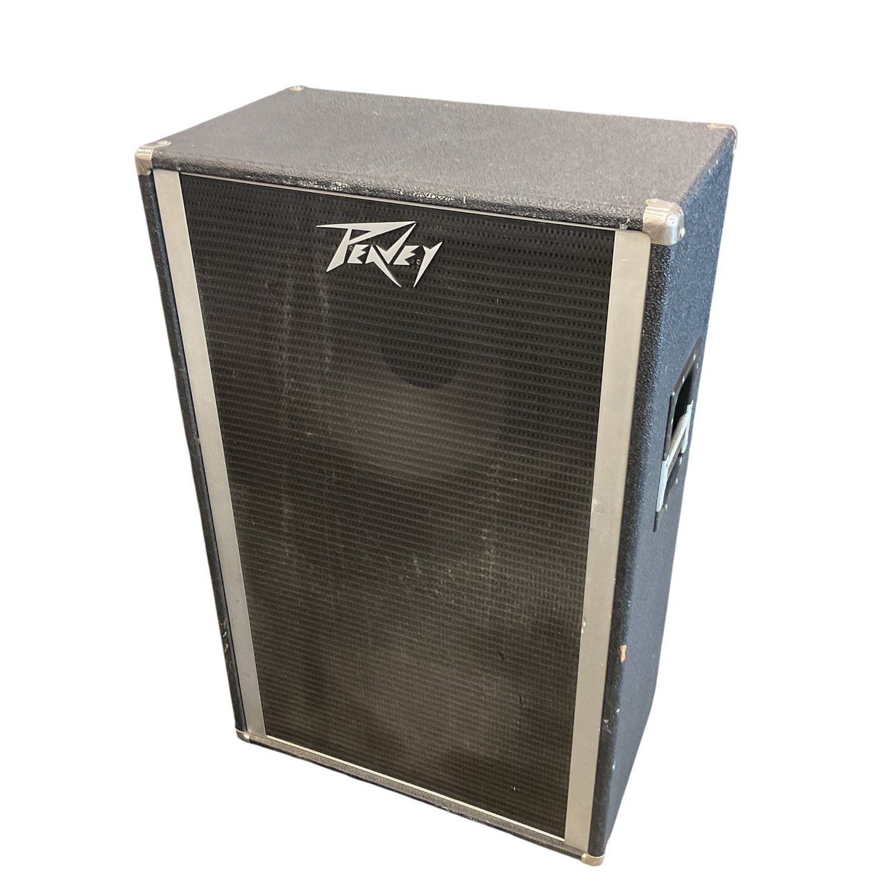 Used Peavey 215 ENCLOSURE 2 x 15 Bass Guitar Cabinet 2 x 15