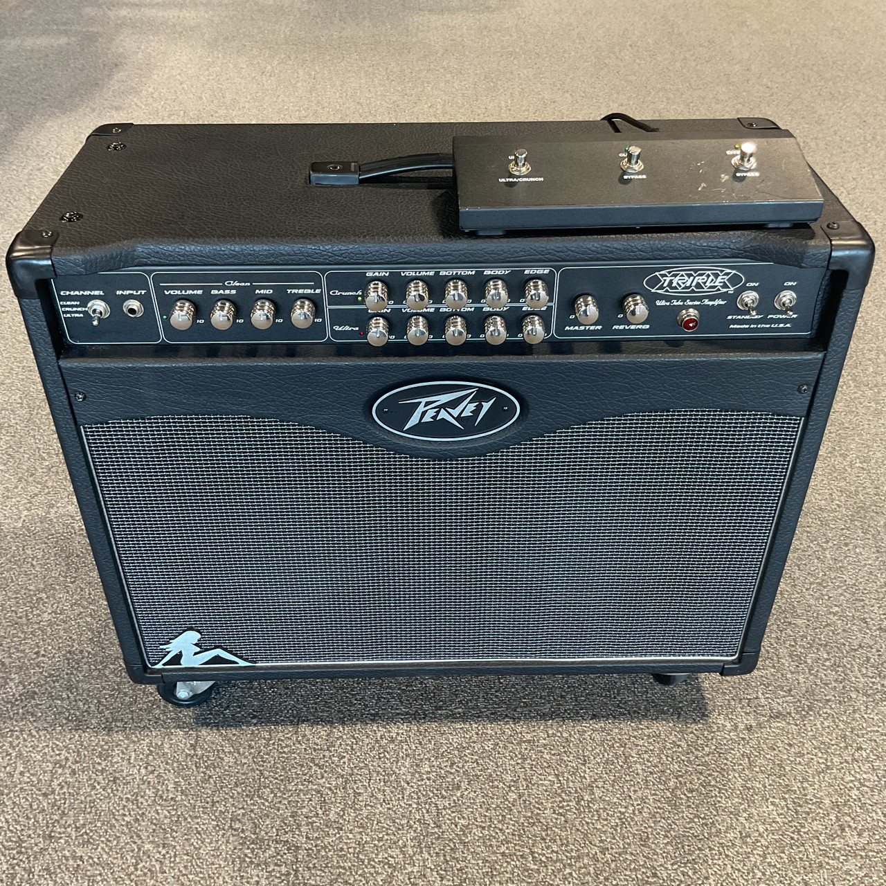peavey 30cm ペア Used PEAVEY TRIPLE XXX 212 Tube Combo Amplifier