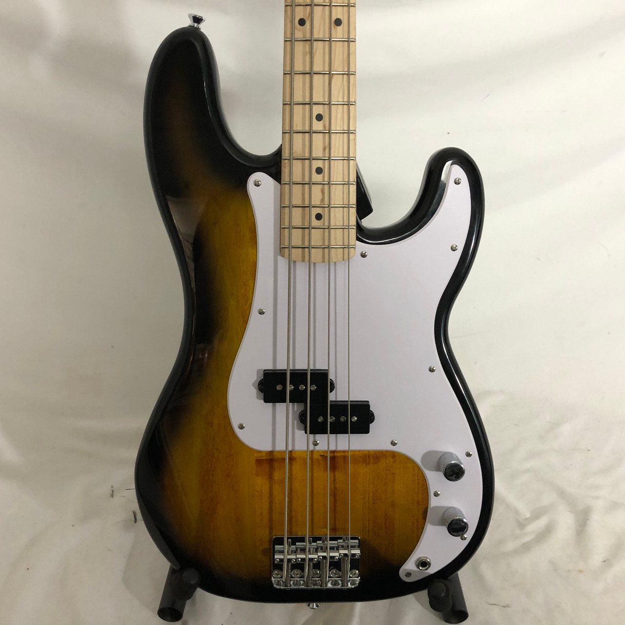 Used Squier SONIC PRECISION BASS P Type Bass Guitar Sunburst 4-String