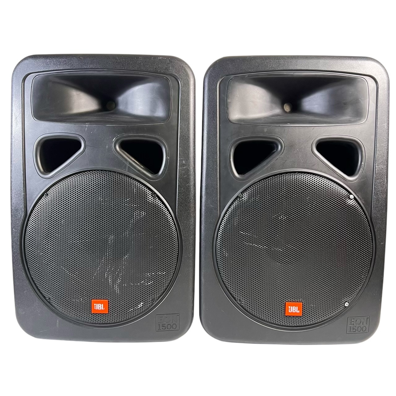 Used JBL EON 1500 SPEAKER PAIR Passive Full Range Speaker Cabinet