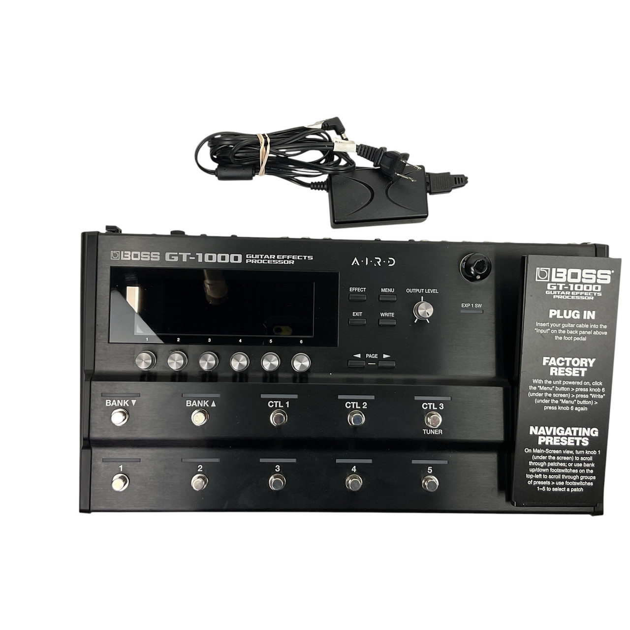 Used Boss GT-1000 Floorboard Amp Modeling + FX