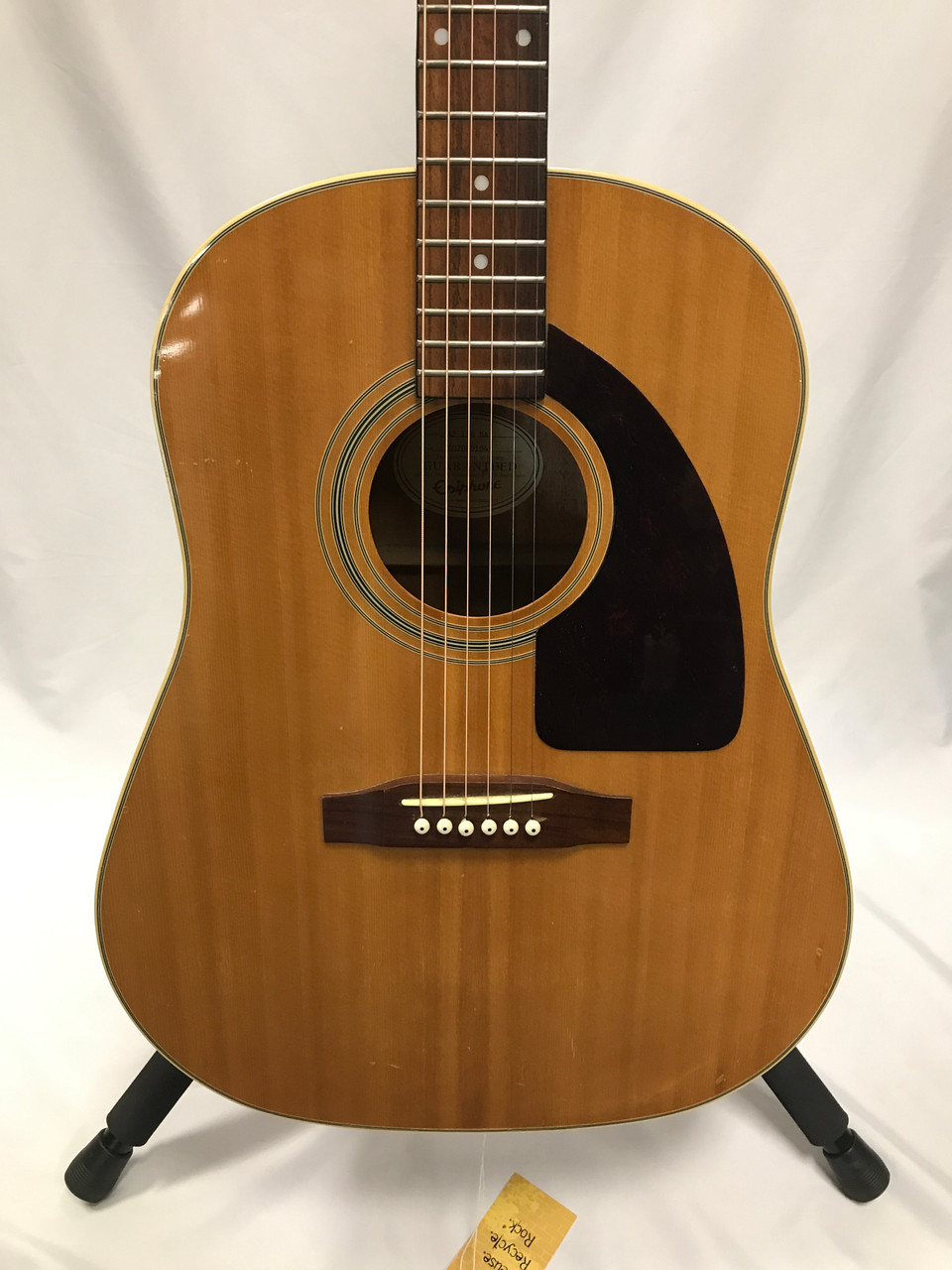 Used Epiphone AJ 15E NA Vintage Laminate Top Acoustic Guitar Natural