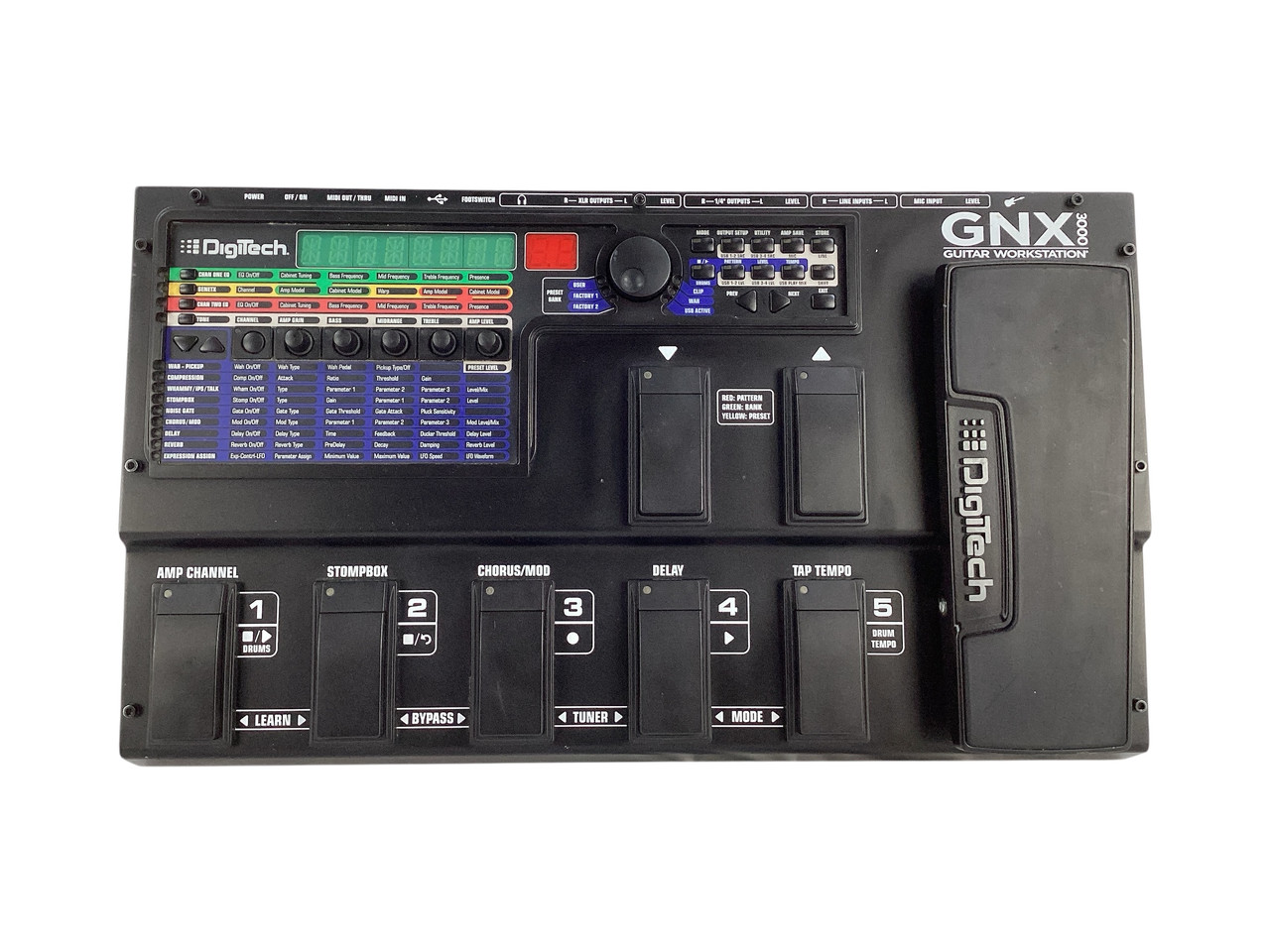 Used Digitech GNX-3000 GUITAR WORKSTATION W/AC Floorboard Effect