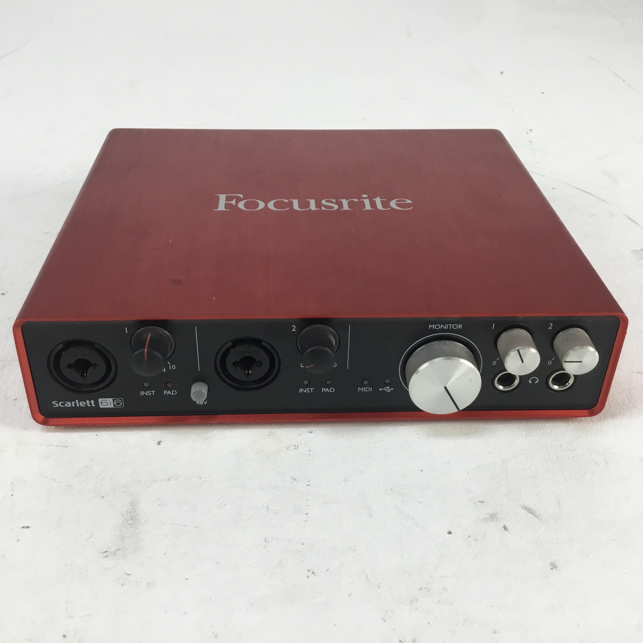 Used Focusrite SCARLETT 6I6 1ST GEN Computer Interface 2 A/D