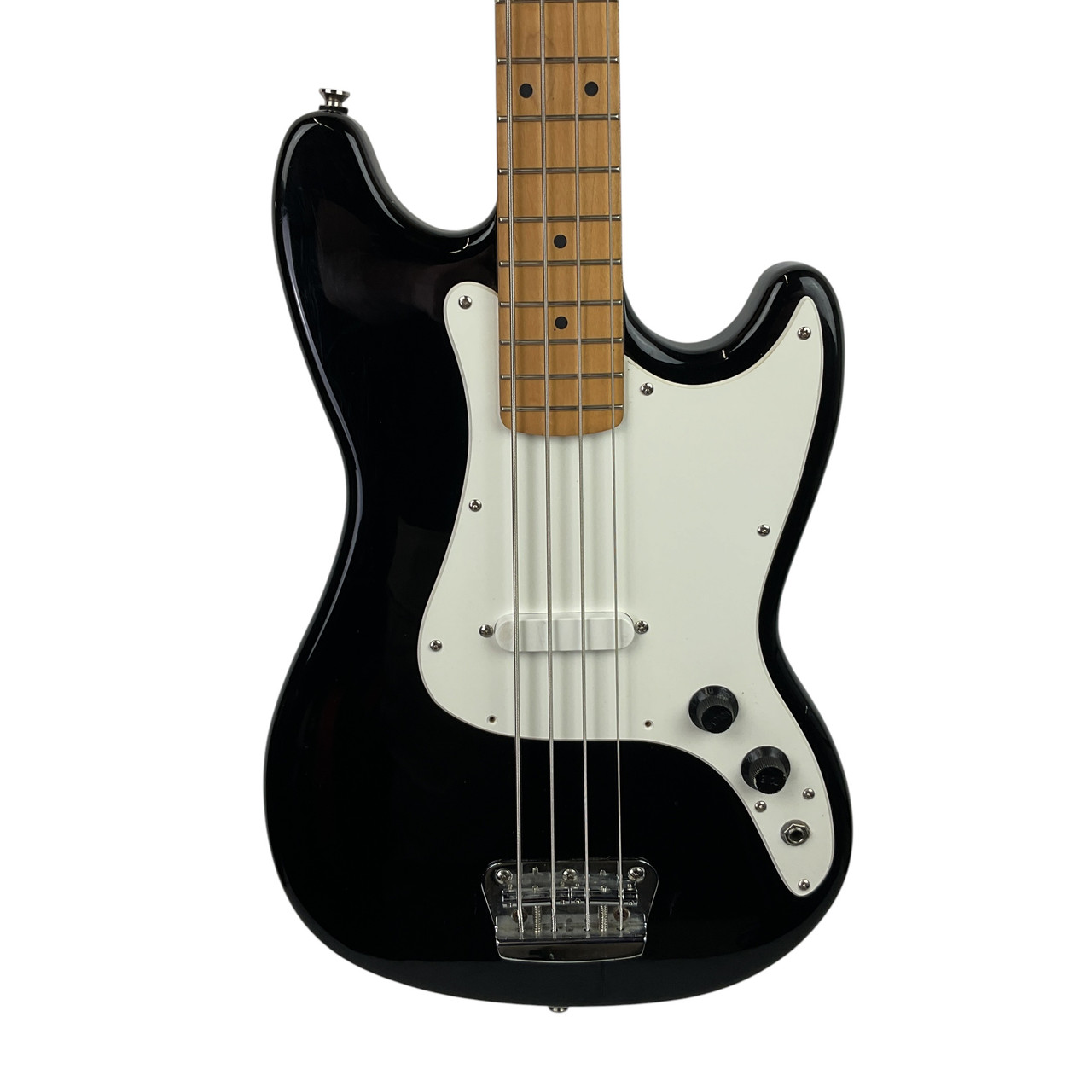 Used Squier AFFINITY BRONCO BASS Bass Guitar Black 4-String