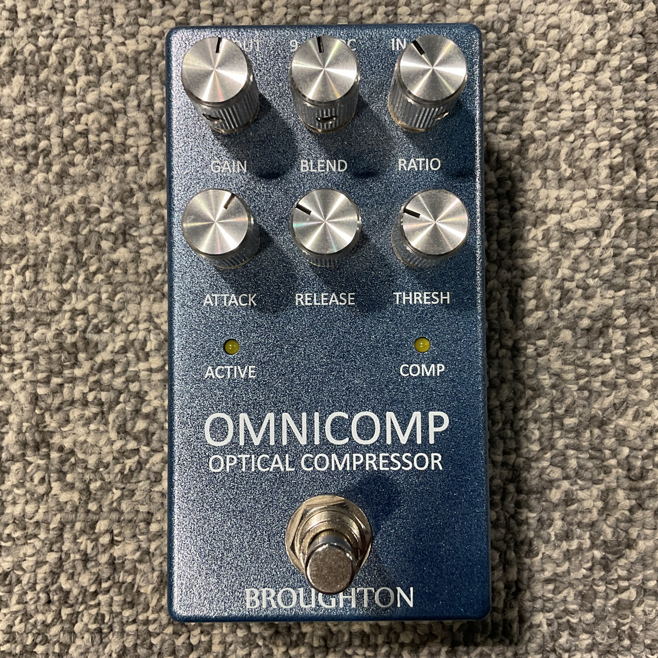 Used BROUGHTON AUDIO OMNICOMP Compressor Pedal