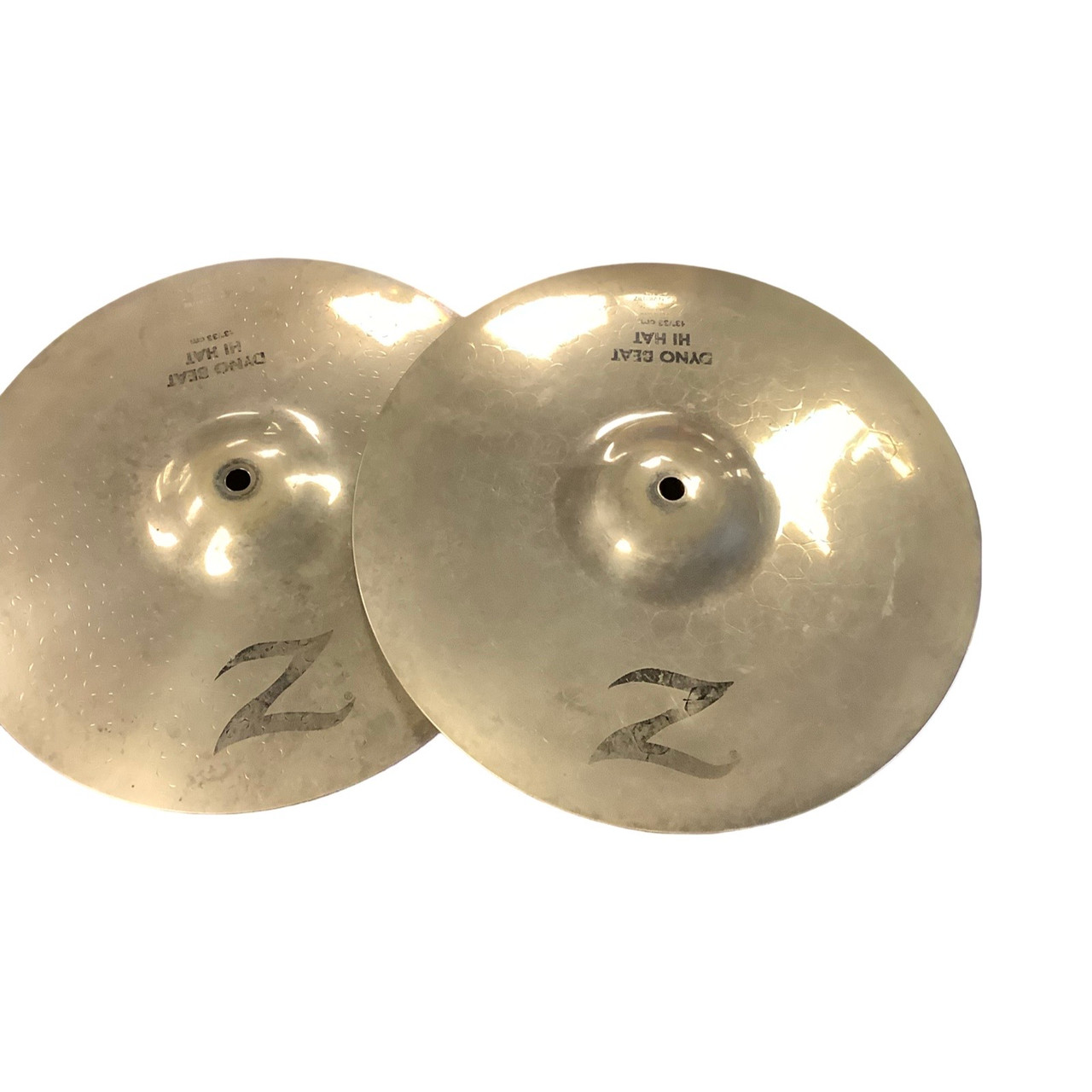 vintage an・an no.13 Used Zildjian 13 Z CUSTOM HI HATS Cymbal 13