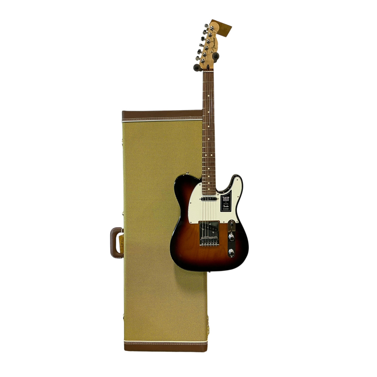 fender tobacco sunburst telecaster Used Fender TELECASTER MIM PLAYER W/DLXHSC T Type Electric Guitar Tobacco  Sunburst 6-String