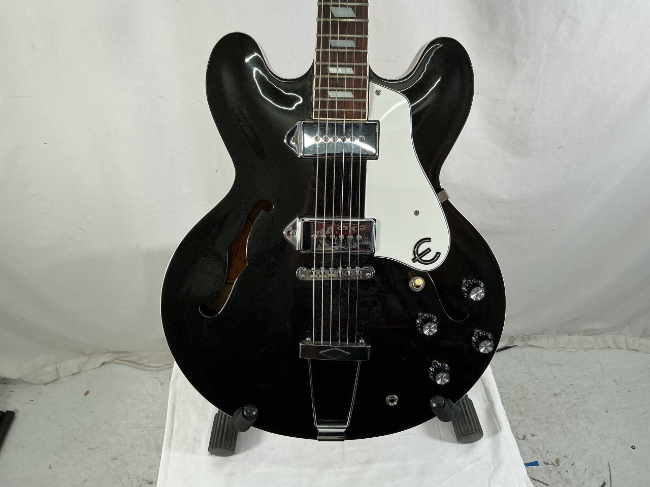 Used Epiphone CASINO METALLIC BLACK 1996 Vintage Semi-Hollow
