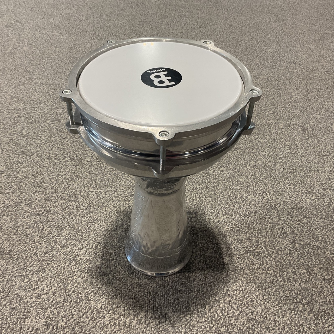 Used MEINL ALUMINUM DARBUKA World Percussion Instrument