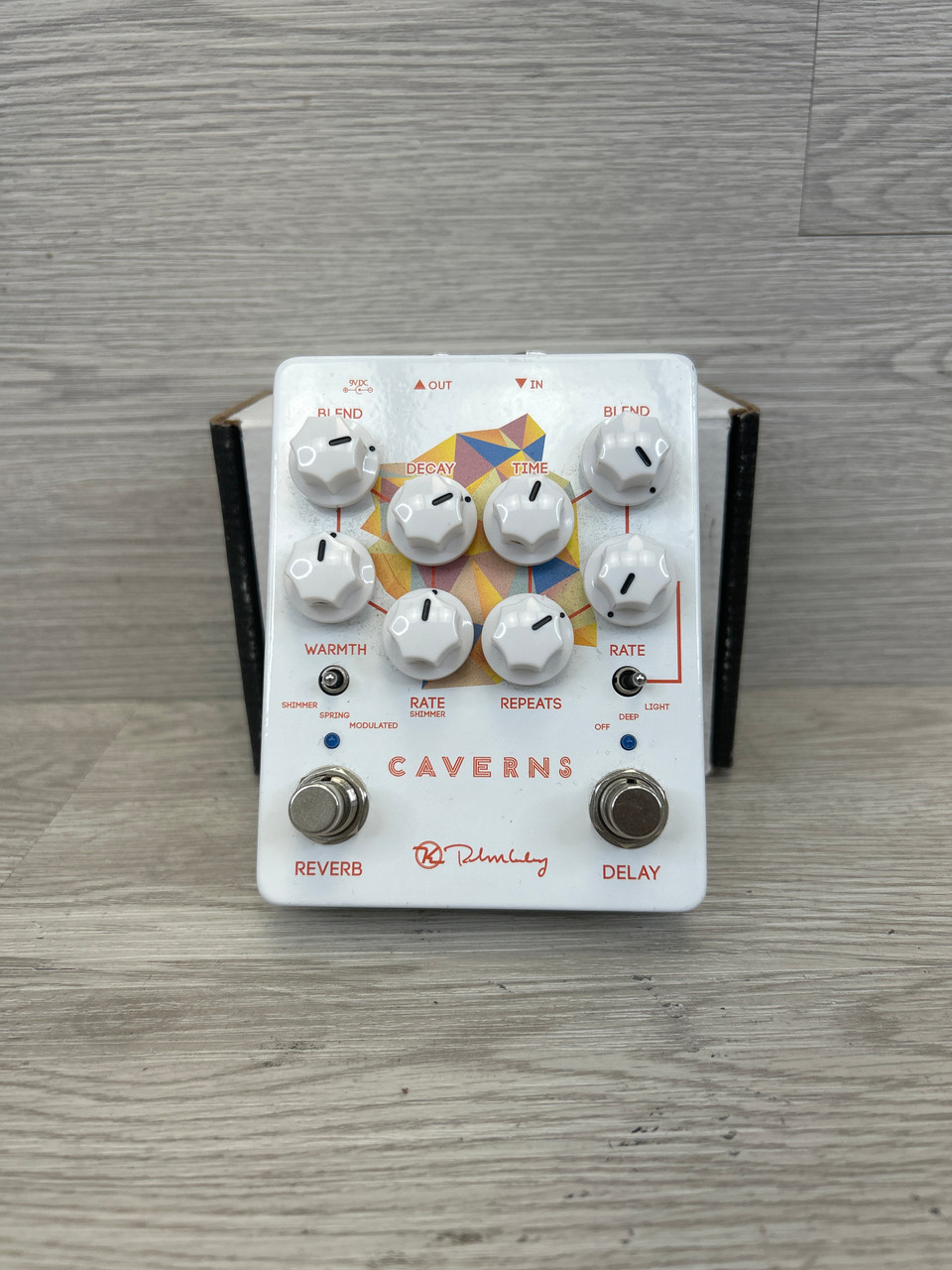 Used Keeley CAVERNS V2 DELAY/REVERB Reverb Pedal
