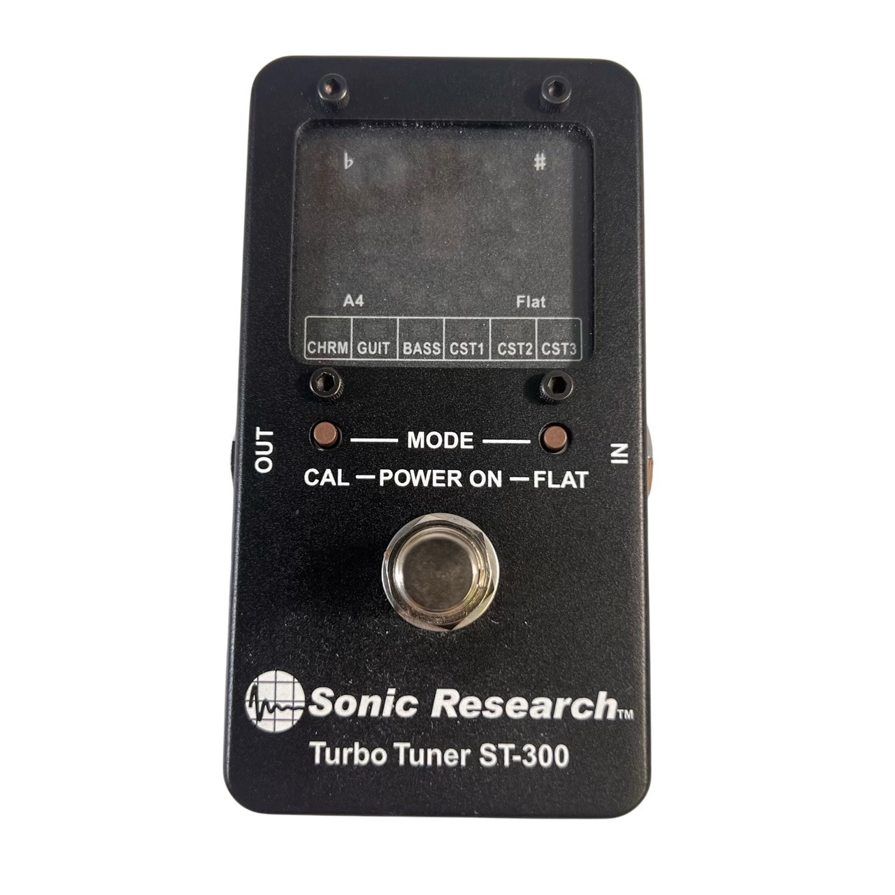 Used SONIC RESEARCH ST300 STROBE TUNER Tuner Pedal