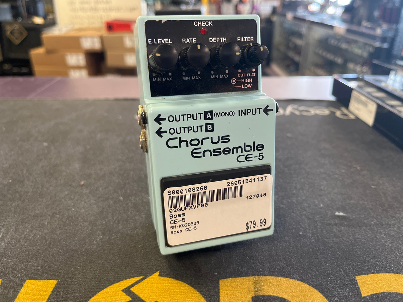 Used Boss CE-5 Chorus Pedal