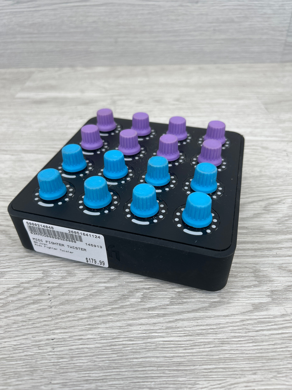 MIDI Fighter TWISTER midiコントロール　おまけ自作箱 Used Midi Fighter Twister Compact Controller Compact