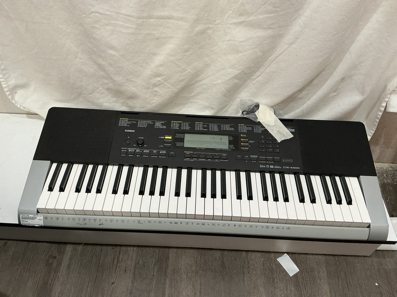 Used Casio CTK-4400 61-Key Keyboard 61-Key