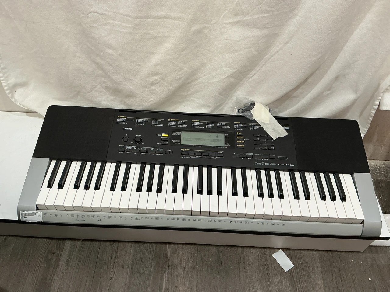 Used Casio CTK-4400 61-Key Keyboard 61-Key