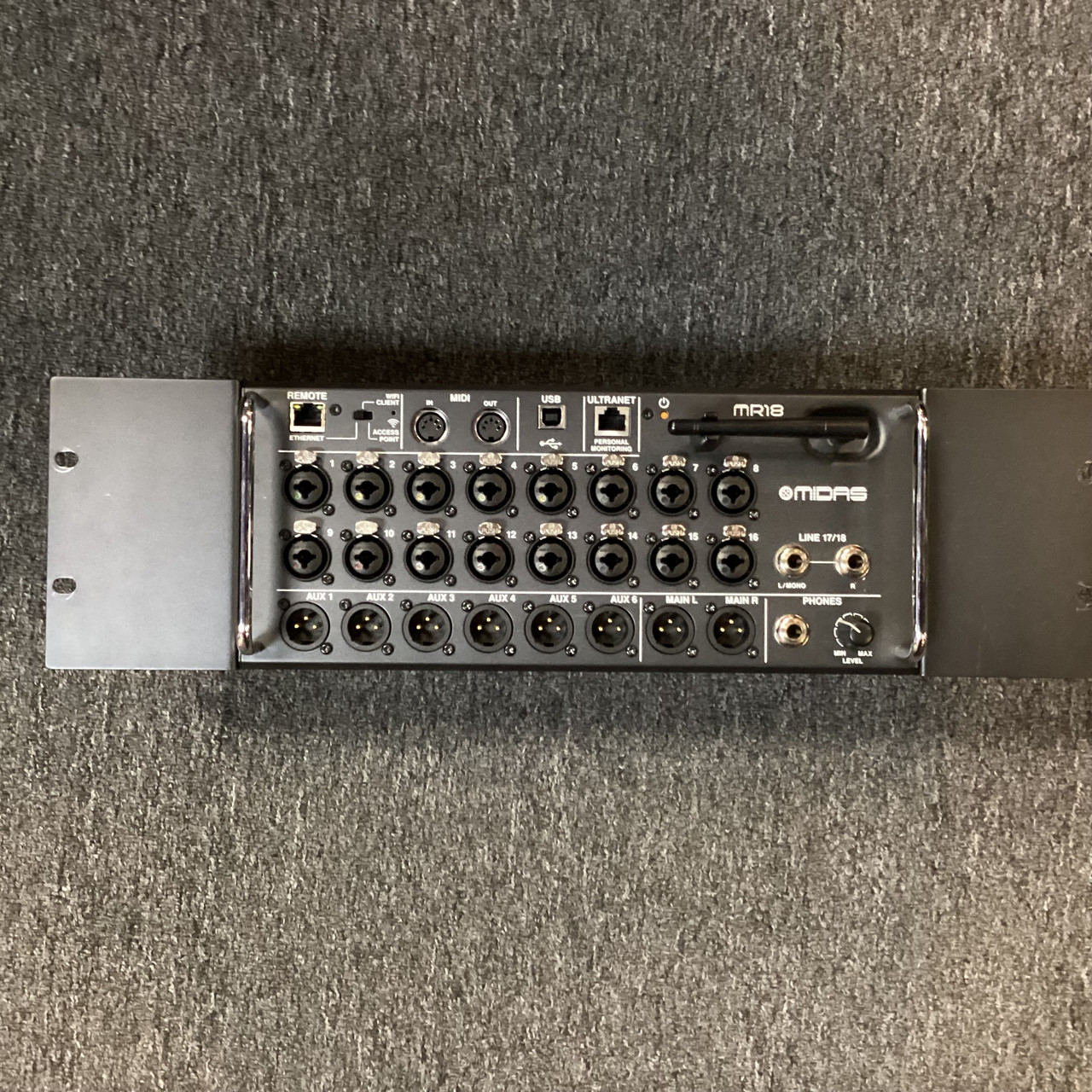 Used Midas MR18 Rackmount Mixer