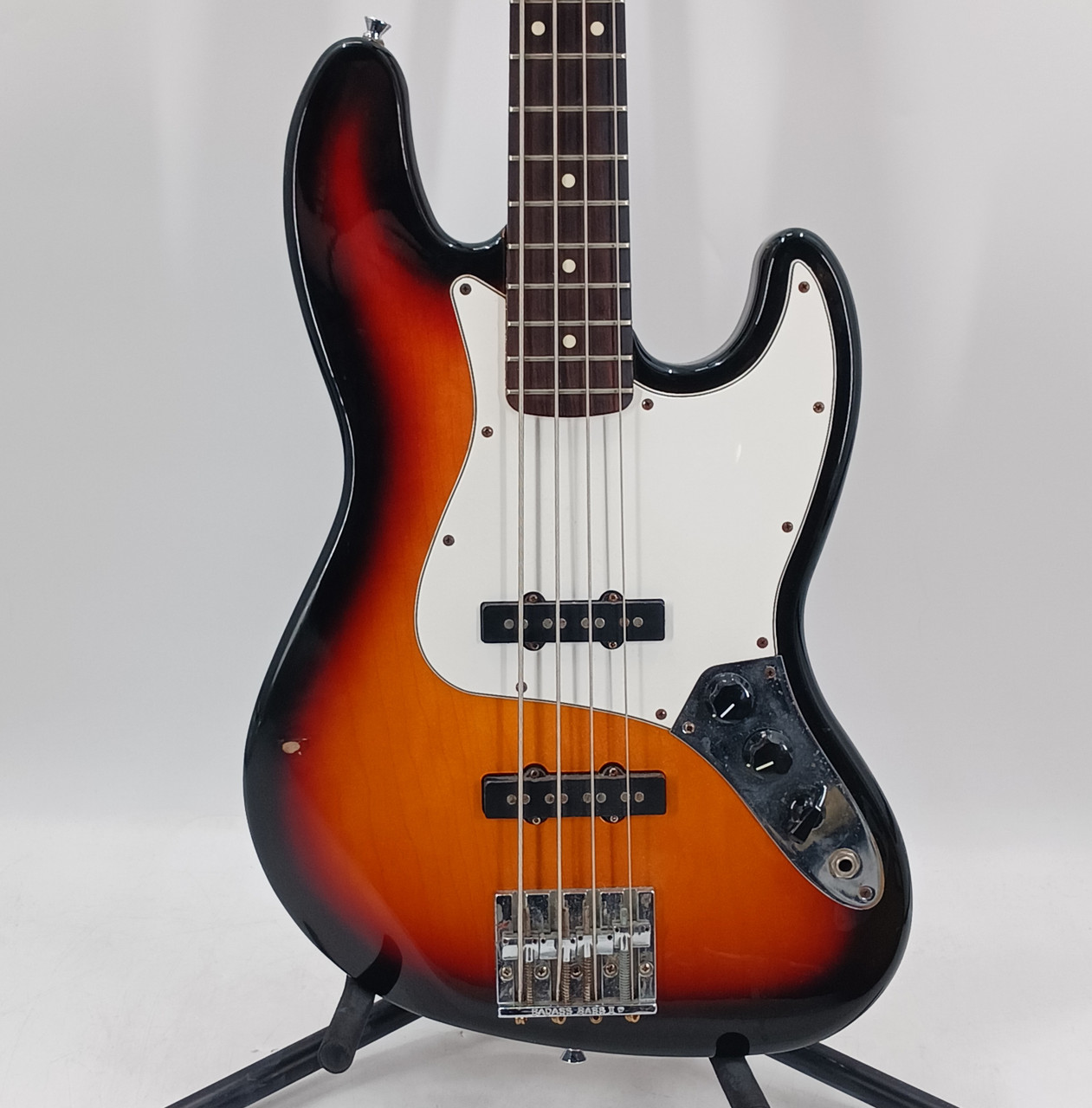 Used Fender JAZZ BASS - MIM J Type Bass Guitar Sunburst 4-String
