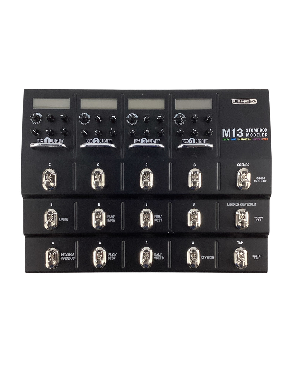 Stompin' アナログ6枚セット ガレージパンク　mods Used Line 6 M13 STOMPBOX MODELER W/AC Floorboard Effect