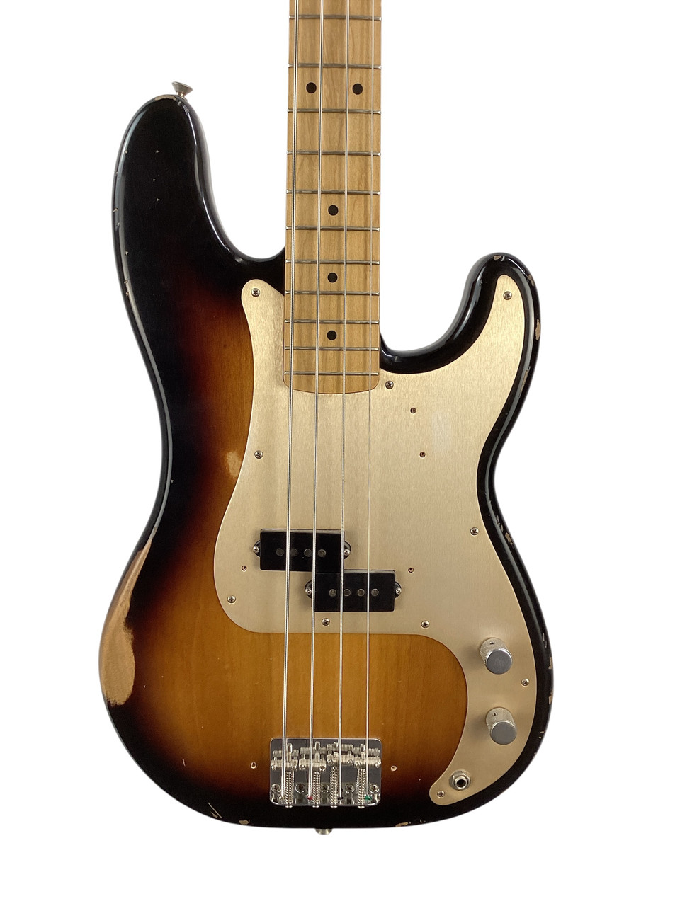 ベース Fender road worn 50s Precision Bass Used Fender P-BASS ROAD WORN 50S P Type Bass Guitar Sunburst 4-String