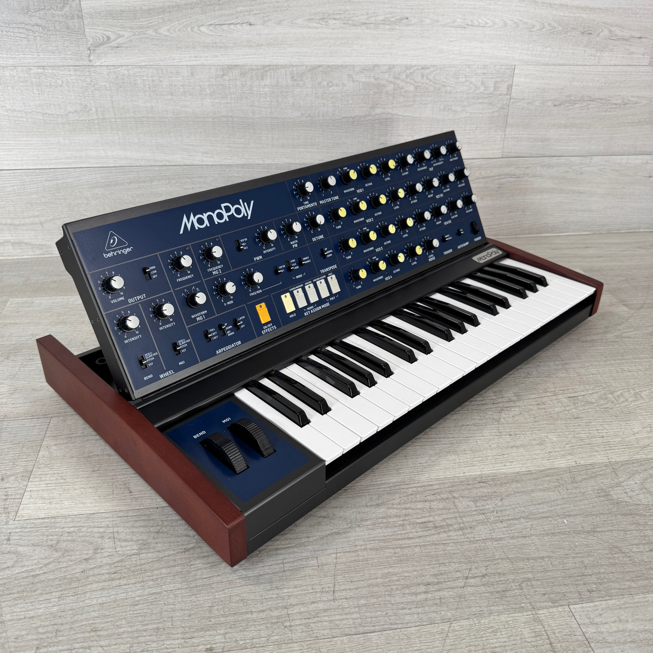 Used Behringer MonoPoly - 4-voice Analog Synthesizer